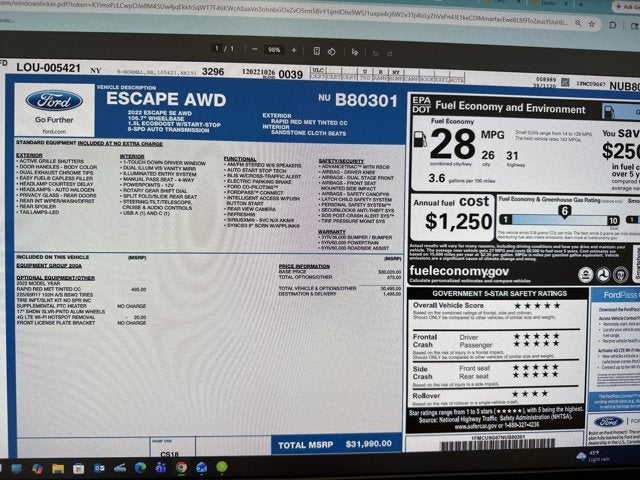 2022 Ford Escape SE - Photo 18
