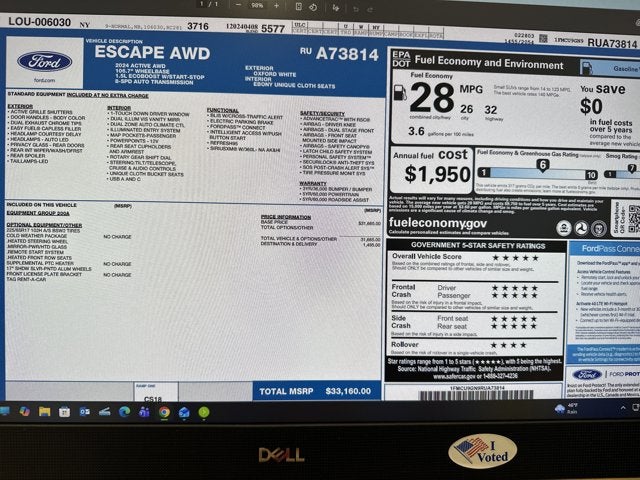 2024 Ford Escape Active