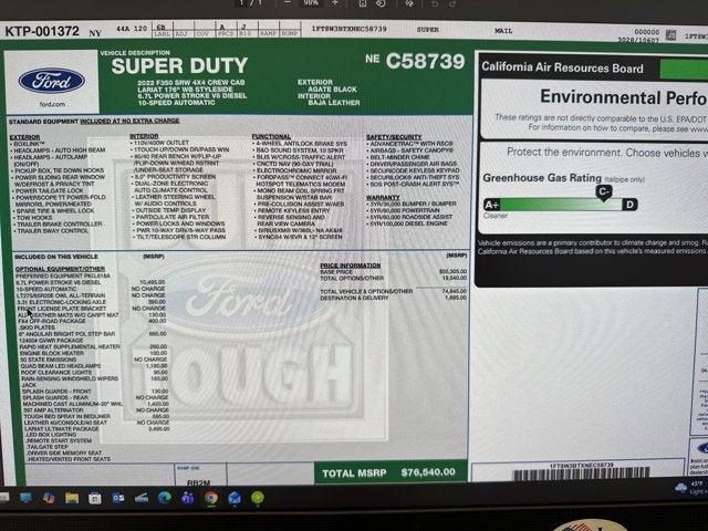 2022 Ford Super Duty F-350 SRW Base