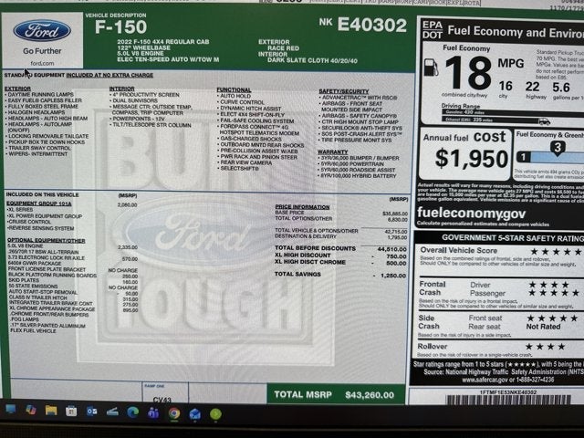 2022 Ford F-150 Base