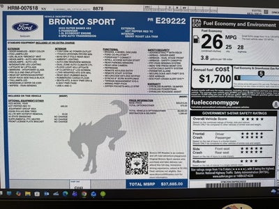 2023 Ford Bronco Sport Outer Banks